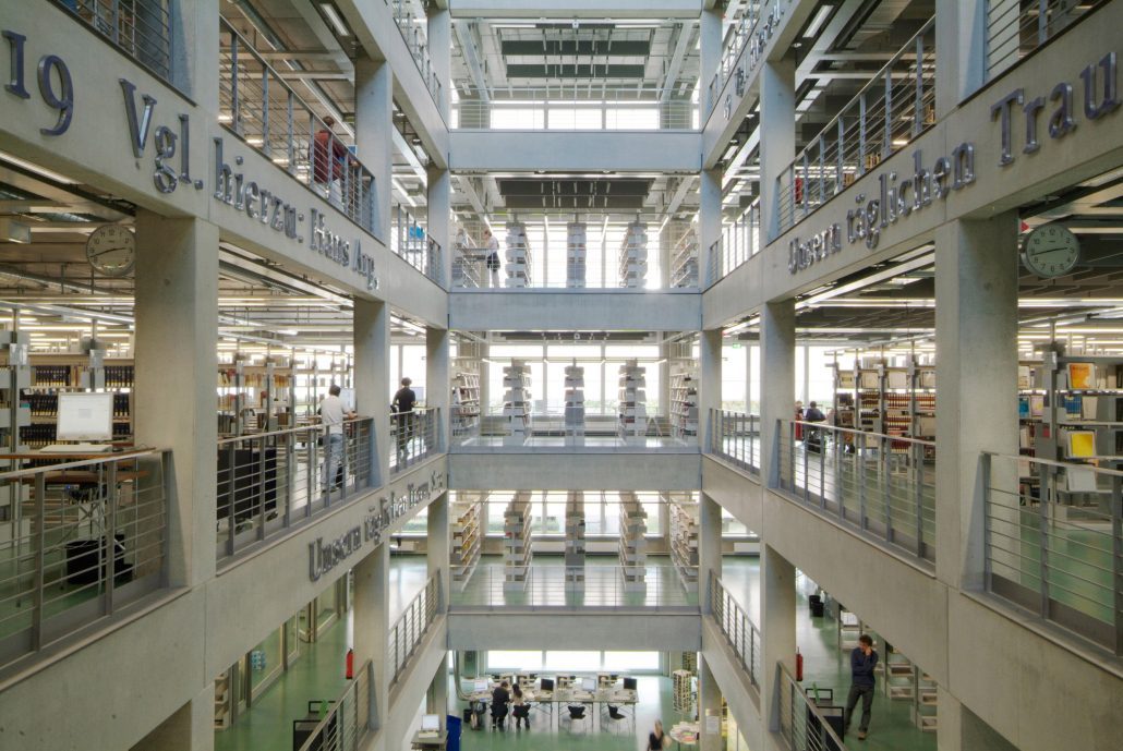 کتابخانه دانشگاه فنی برلین technical university of berlin
