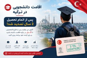 اقامت دانشجویی در ترکیه تمدید شد